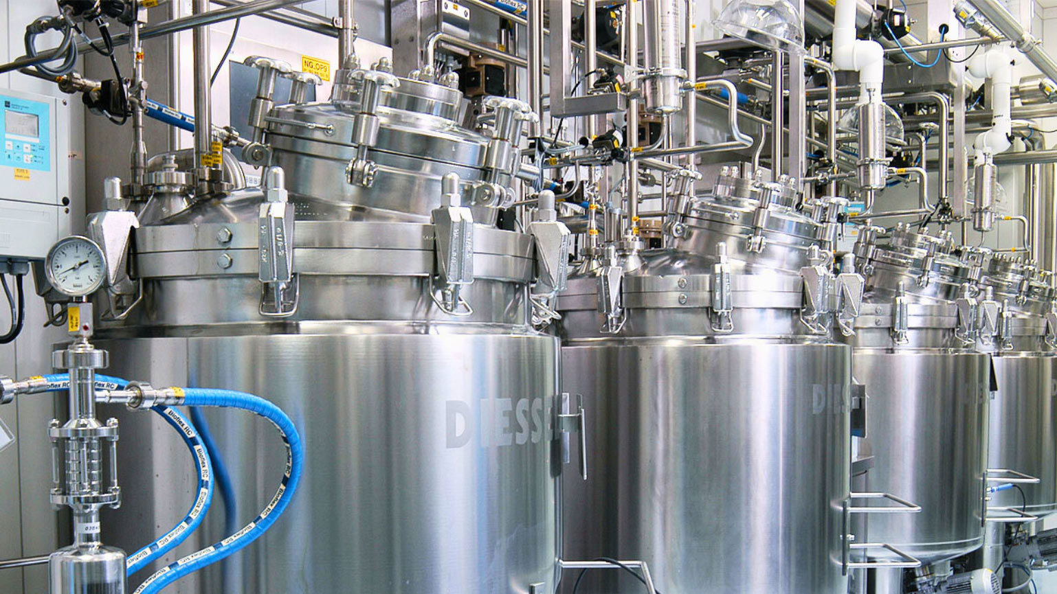 Limpieza biológica en sistema CIP de industria alimentaria