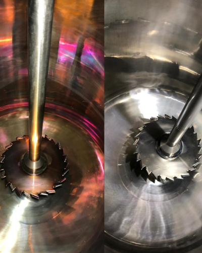 Derouging de acero inoxidable