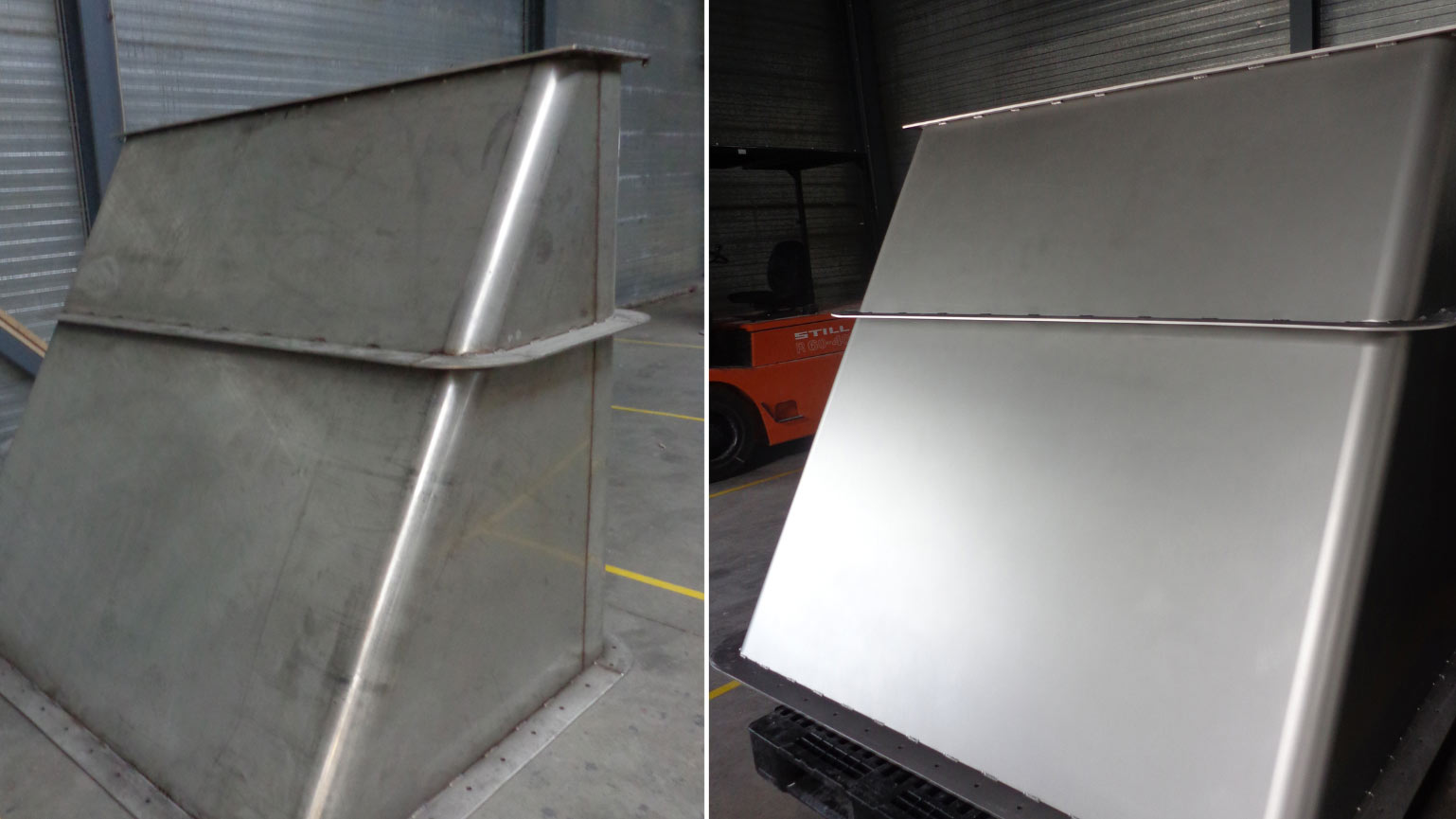 Sublimotion Process® aplicado en reactor industrial de acero inoxidable